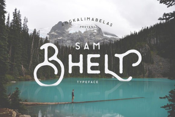 Bhelt: A Handrawn Display Typeface for Modern Marketers