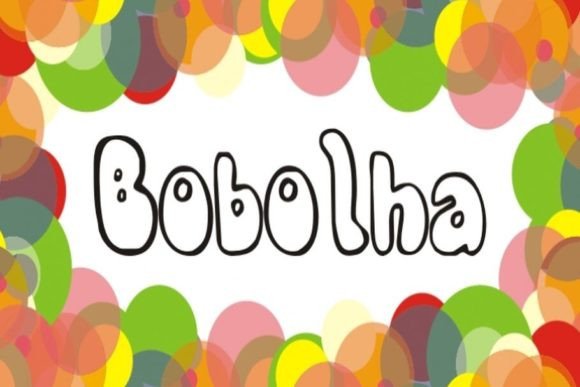 Bobolha: A Joyful Display Typeface for Campaign Creatives