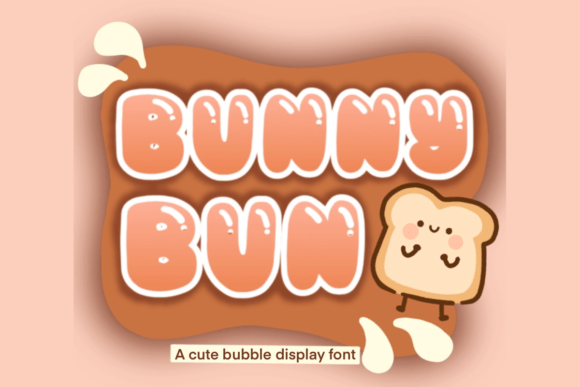Bunny Bun Font: A Cute Display Typeface for Friendly Campaigns