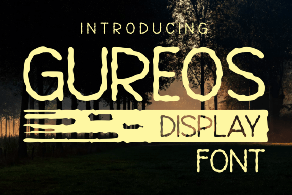 Gureos: The Ultimate Display Font for Web Designers