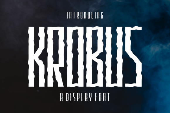 Krobus: A Modern Display Font for Business Branding