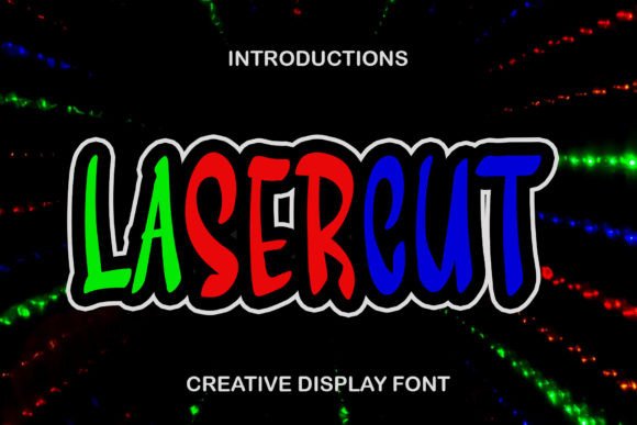 Lasercut: The Quirky Display Font for Cheerful Publishing