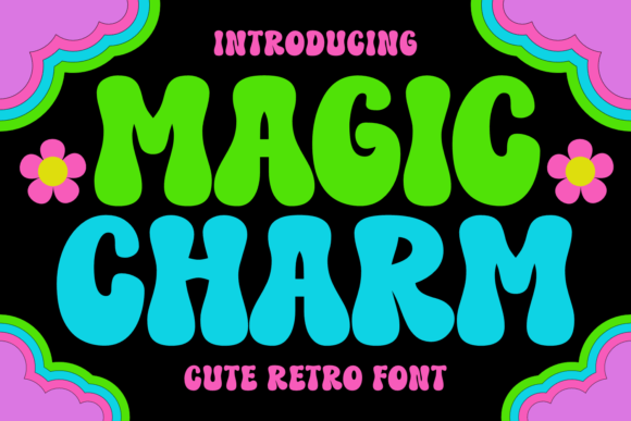Magic Charm: The Adorable Chubby Display Font for Crafters
