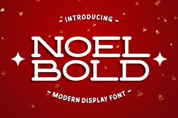 Noel Bold: The Bold Christmas Display Font