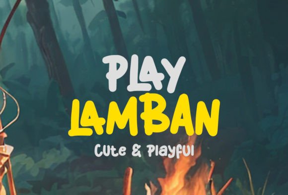 Play Lamban: The Whimsical Display Font for Crafters