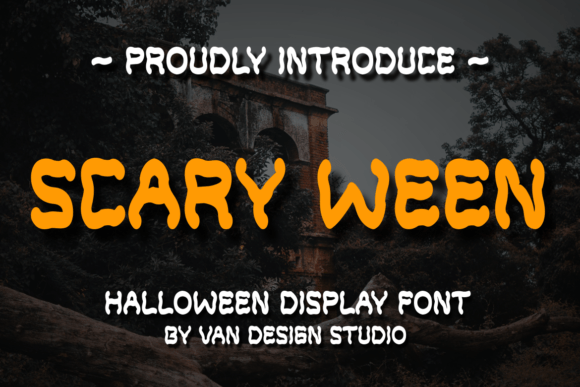 Scary Ween: A Bold Display Font for Memorable Designs