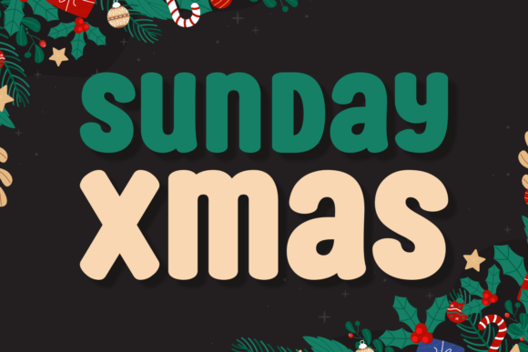 The Sunday Xmas Font for Marketing and Holiday Campaigns