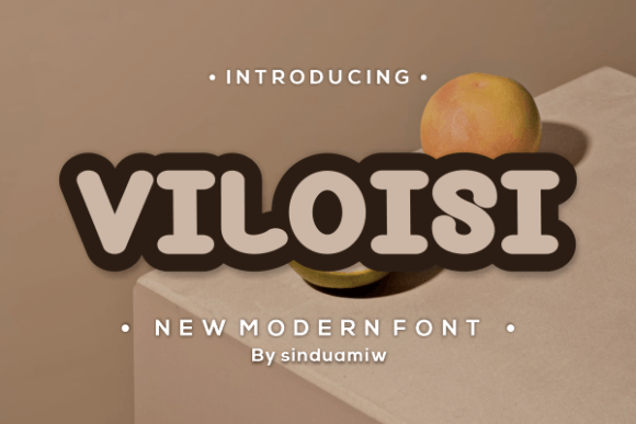 Viloisi Display Font for Bold Editorial and Quote Layouts