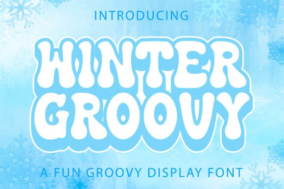 Winter Groovy Font: A Vintage Handwritten Typeface for Modern Campaigns